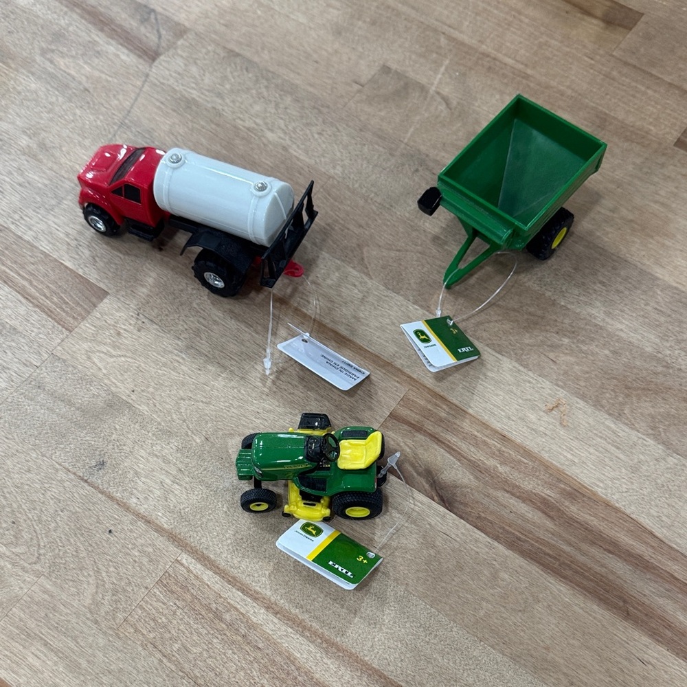 ERTL Truck, Trailer, and Lawn Mower Lot